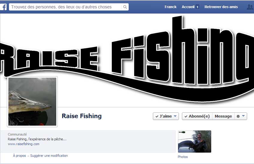 facebook page officielle raisefishing