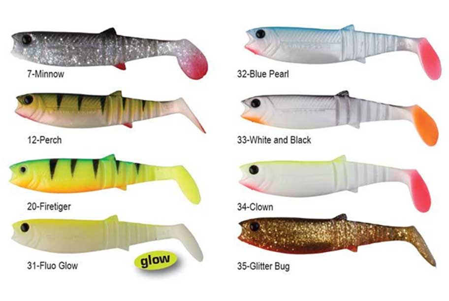 test leurre souple cannibal shad savag gear 