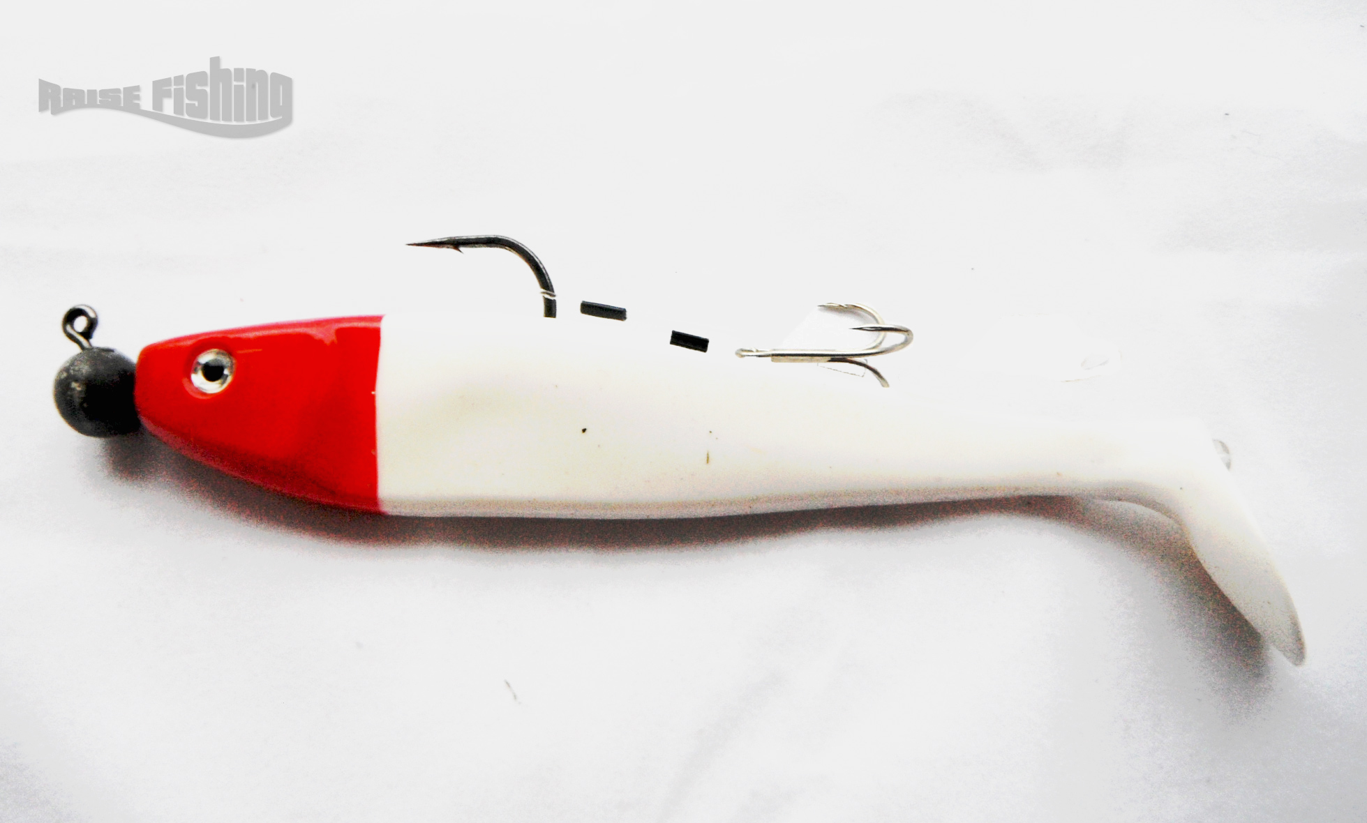 Dieter Eisele Hörminator Shad – Caoutchouc Poissons Tête Plombée Leurre De Mer Cabillaud, Leurre Pour Flétan Leurre De Angel Leurre Pour La Norvège, L'Islande, 250g - 18.0cm - Gr. 8/0