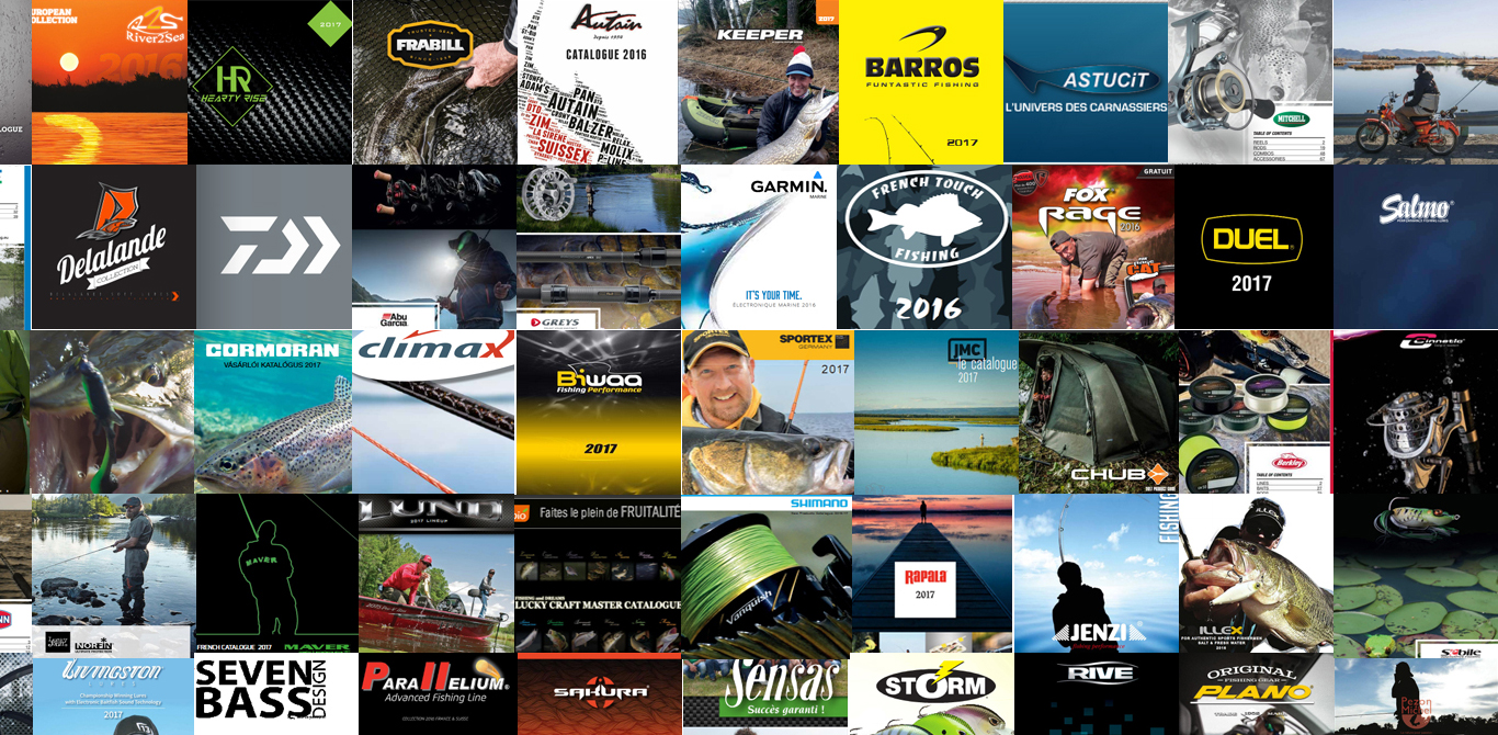 A selection of vintage fishing tackle catalogues mostly Abu Garcia