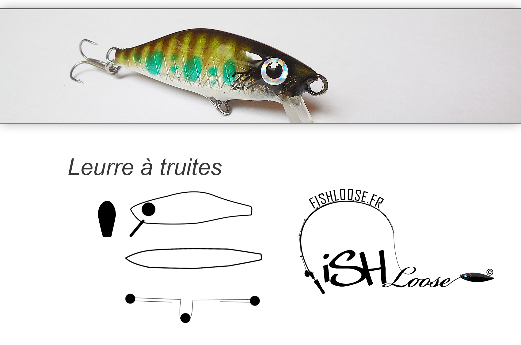 leurre truite maison