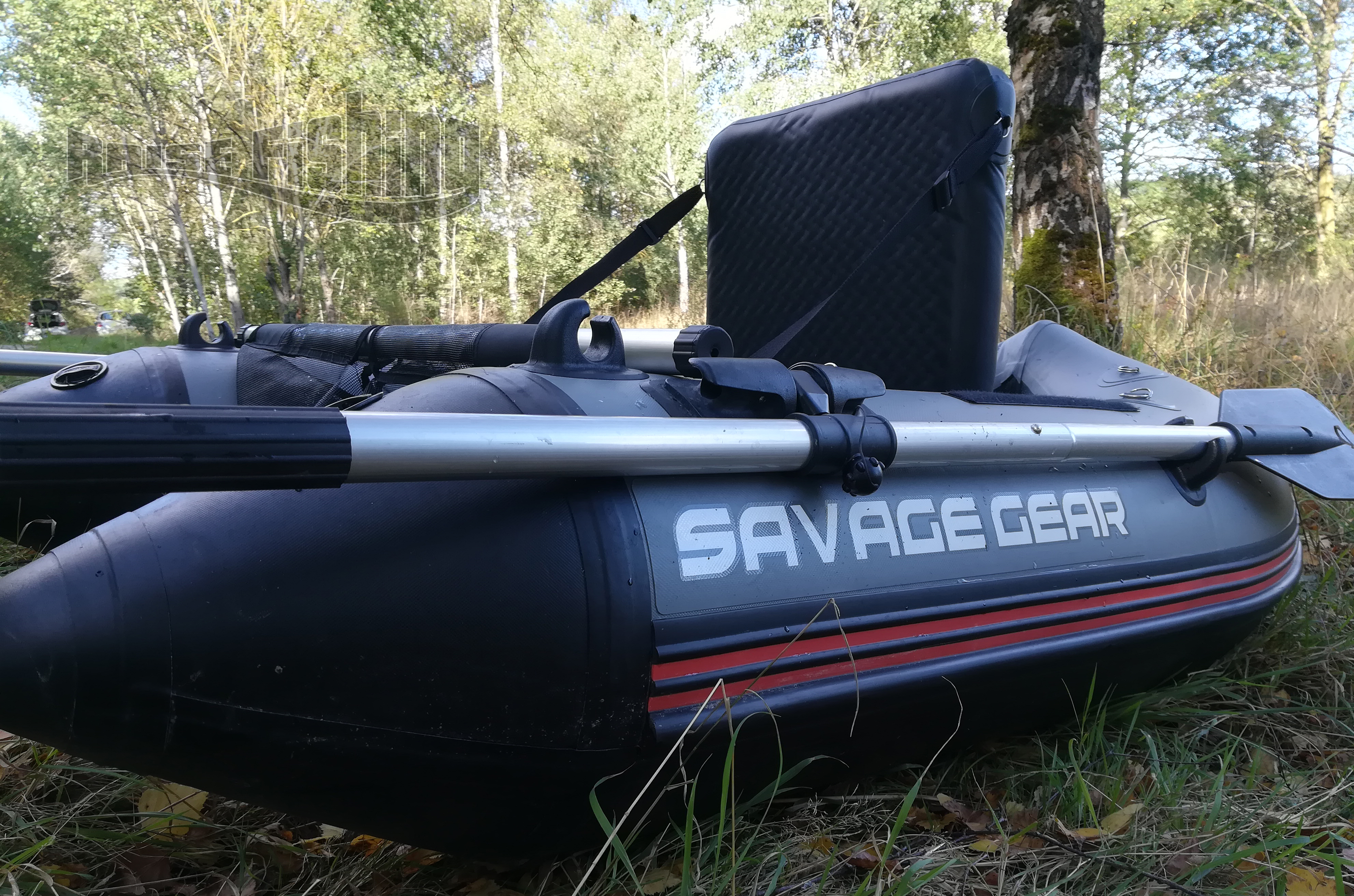 avis FLOAT TUBE SAVAGE GEAR HIGH RIDER 170 FLAGSHIP