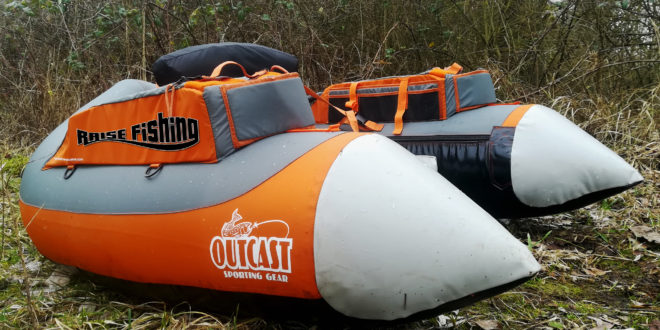 Super Fat Cat d'Outcast, tout savoir sur ce float tube - Raise Fishing